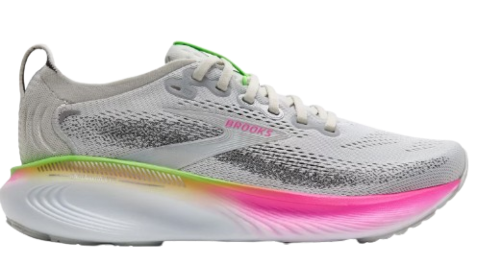 brooks adrenaline gts25 oyster pink green